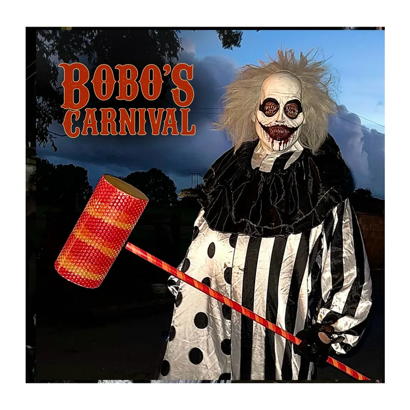 Official poster for the Bobo's Carnival attraction at Farmaphobia