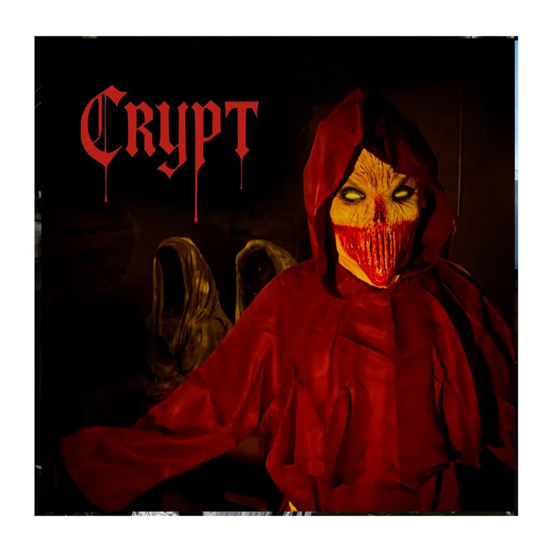 Official poster for the The Crypt attraction at Farmaphobia