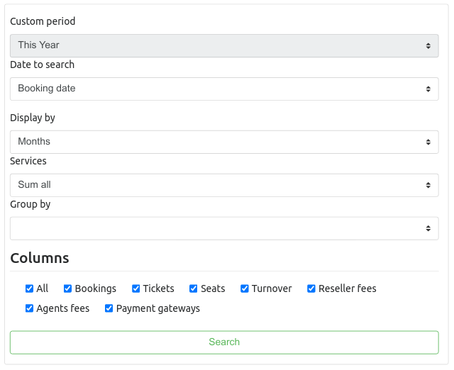 Booking Reports