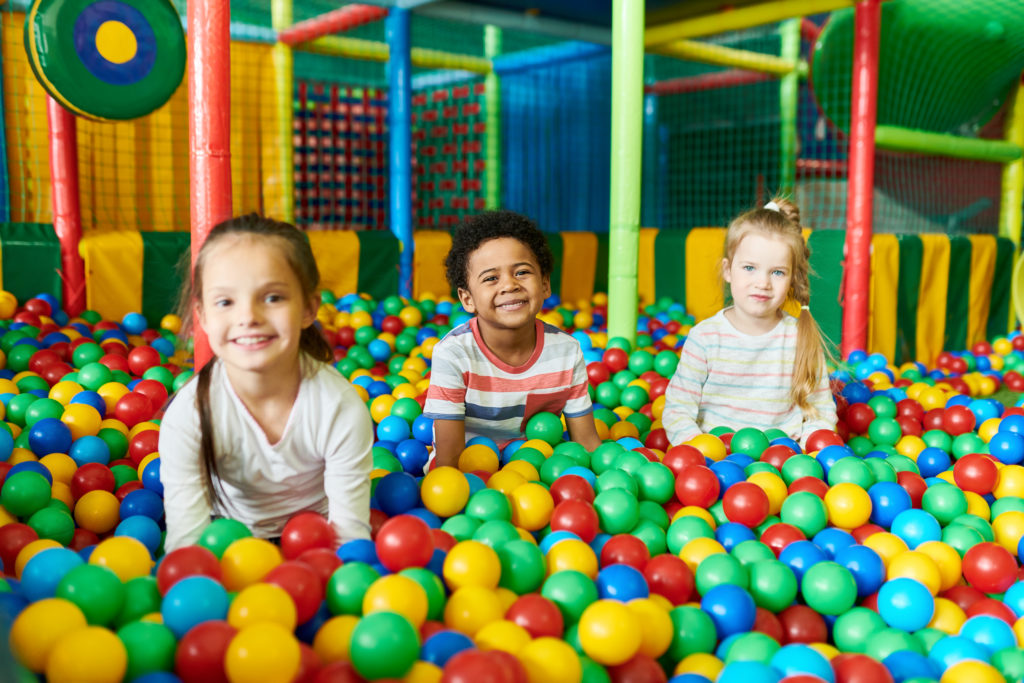 Booking system for children playgrounds